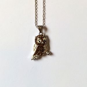 Owl Charm Necklace